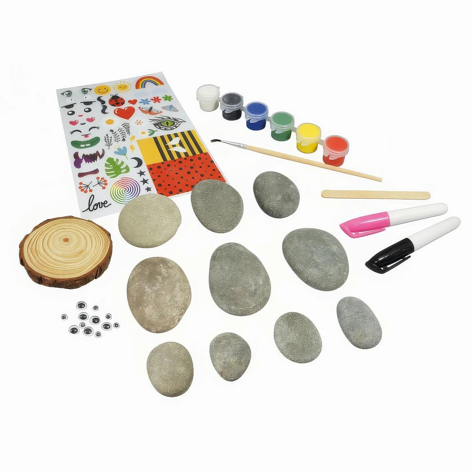 BUKI France Rock Painting Educational Playset
