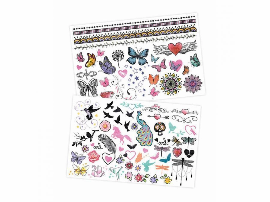 BUKI France TA001 - 75 Assorted Tattoos