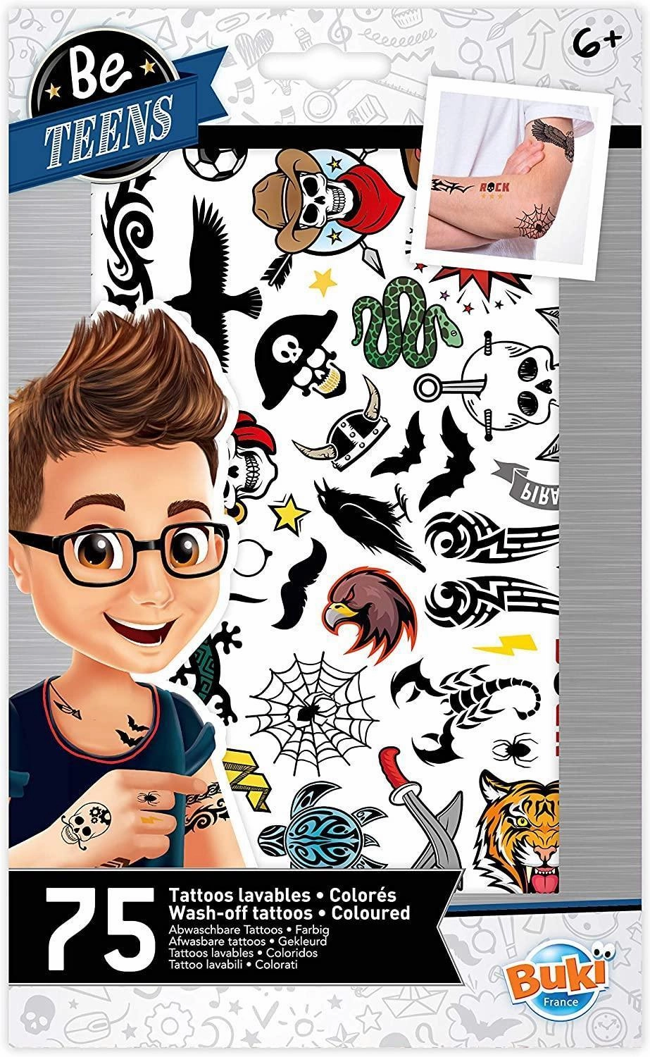 BUKI France Wash-off Tattoos