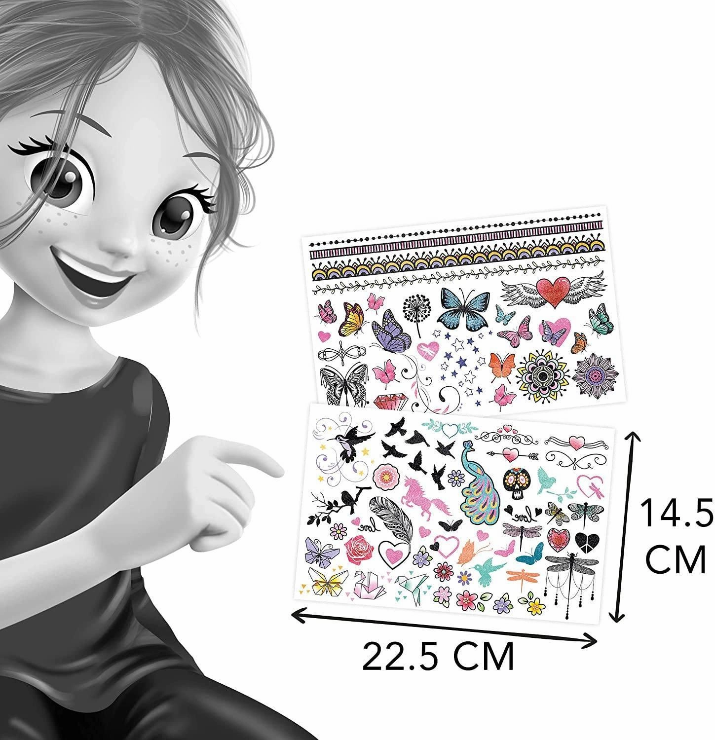 Buki Washable Tattoos - Glitter
