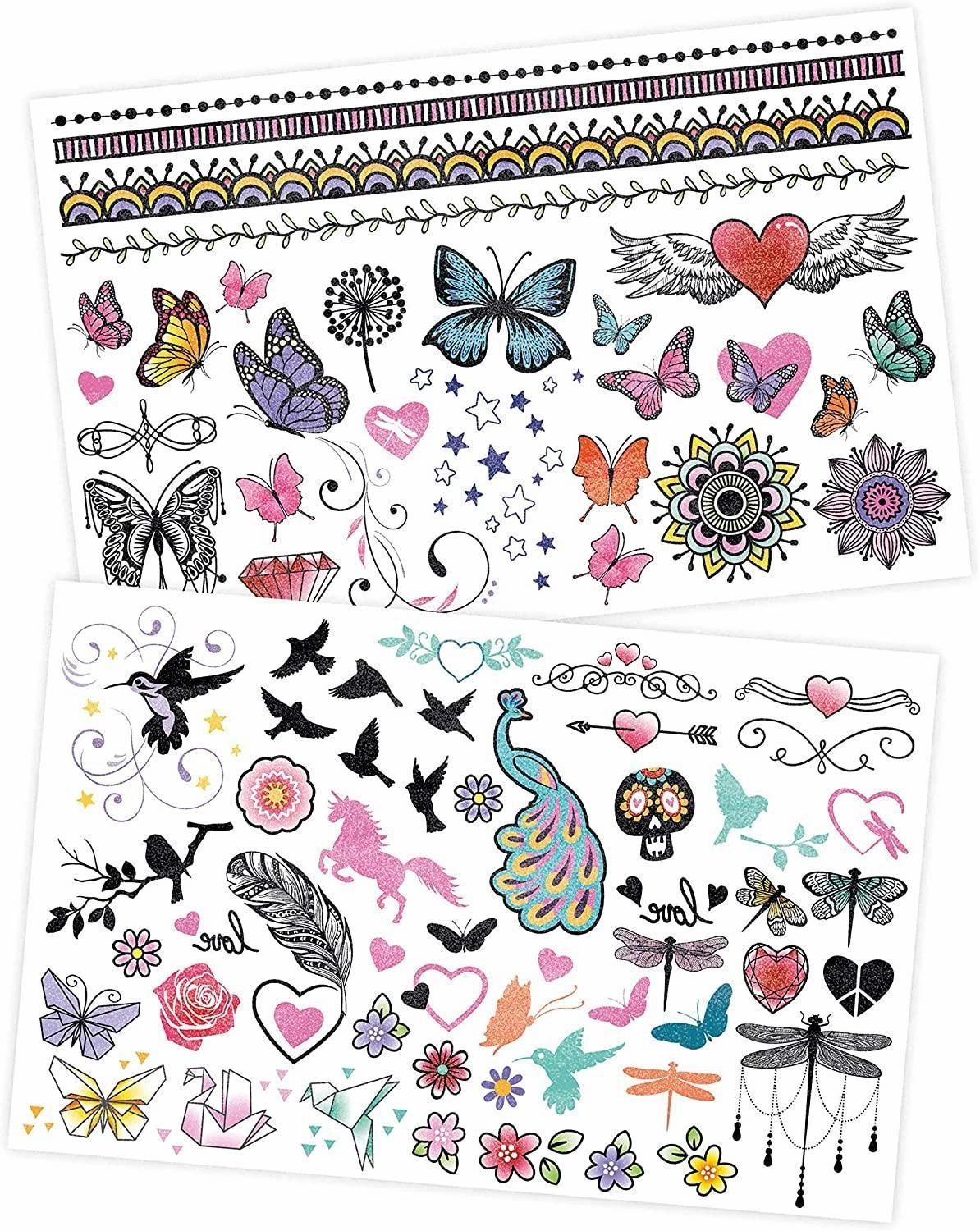 Buki Washable Tattoos - Glitter