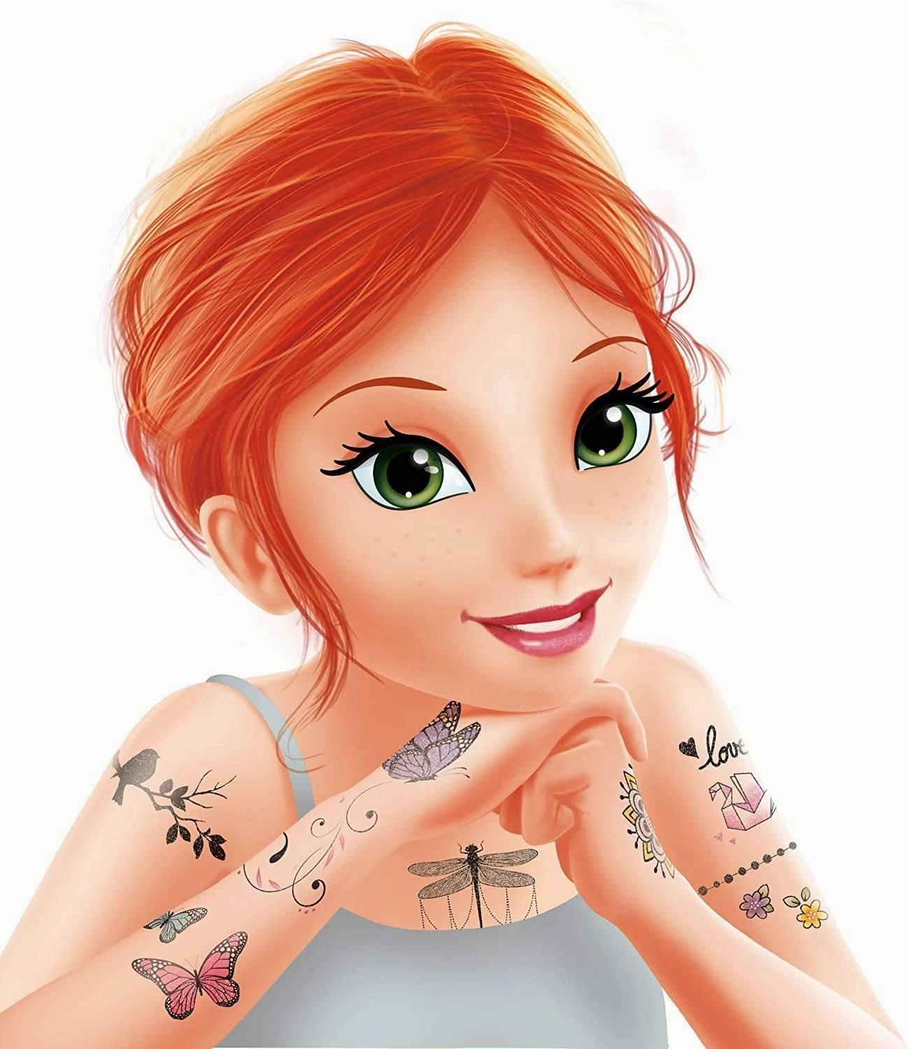 Buki Washable Tattoos - Glitter