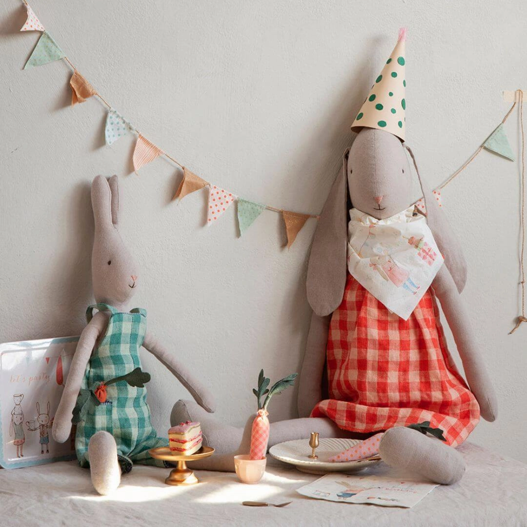Bunny in Gingham Dress - Size 5