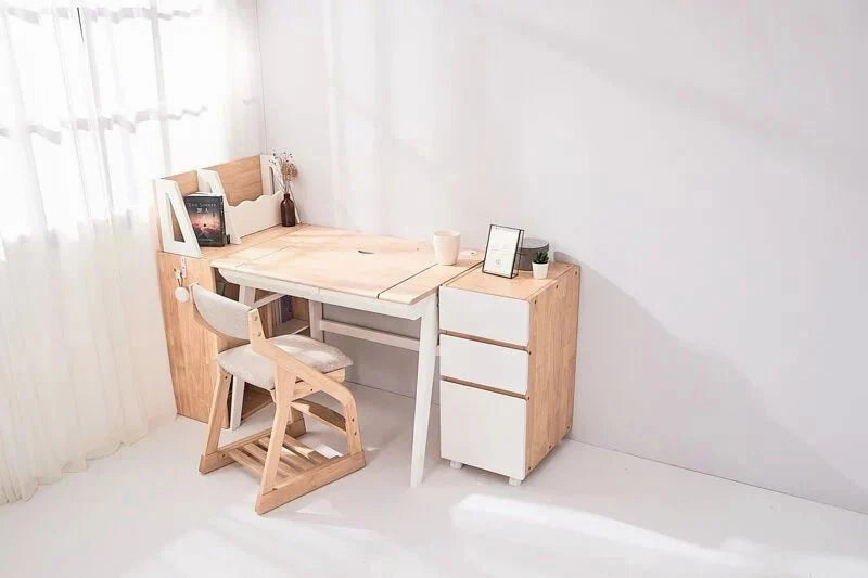 Calla 3 Adjustable Shelf Storage Unit with Hanging Rail