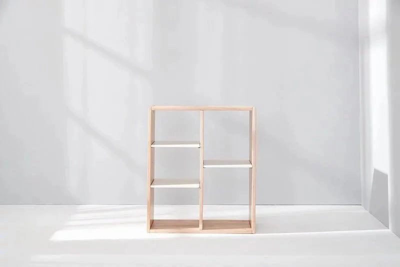 Calla 3 Adjustable Shelf Storage Unit with Hanging Rail