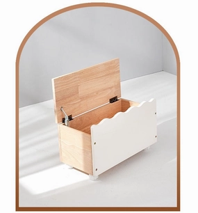 Calla Lid Toy Storage Cabinet - 2-in-1 Storage Box & Bench