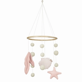 Cam Cam Copenhagen Ocean Mobile Rainbow Mix Dusty Rose
