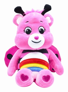 Care Bears 22cm Bean Plush - Lady Bug Cheer Bear