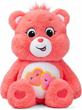 Care Bears 22cm Bean Plush - Love-A-Lot Bear