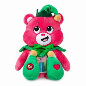 Care Bears 22cm Plush - Christmas Elf Great Giving Bear