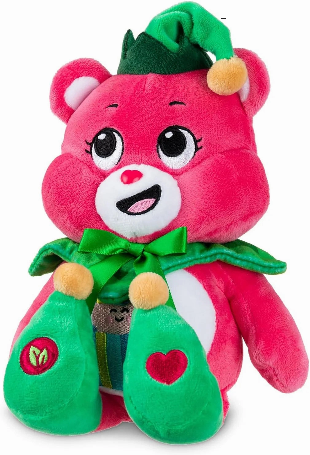 Care Bears 22cm Plush - Christmas Elf Great Giving Bear