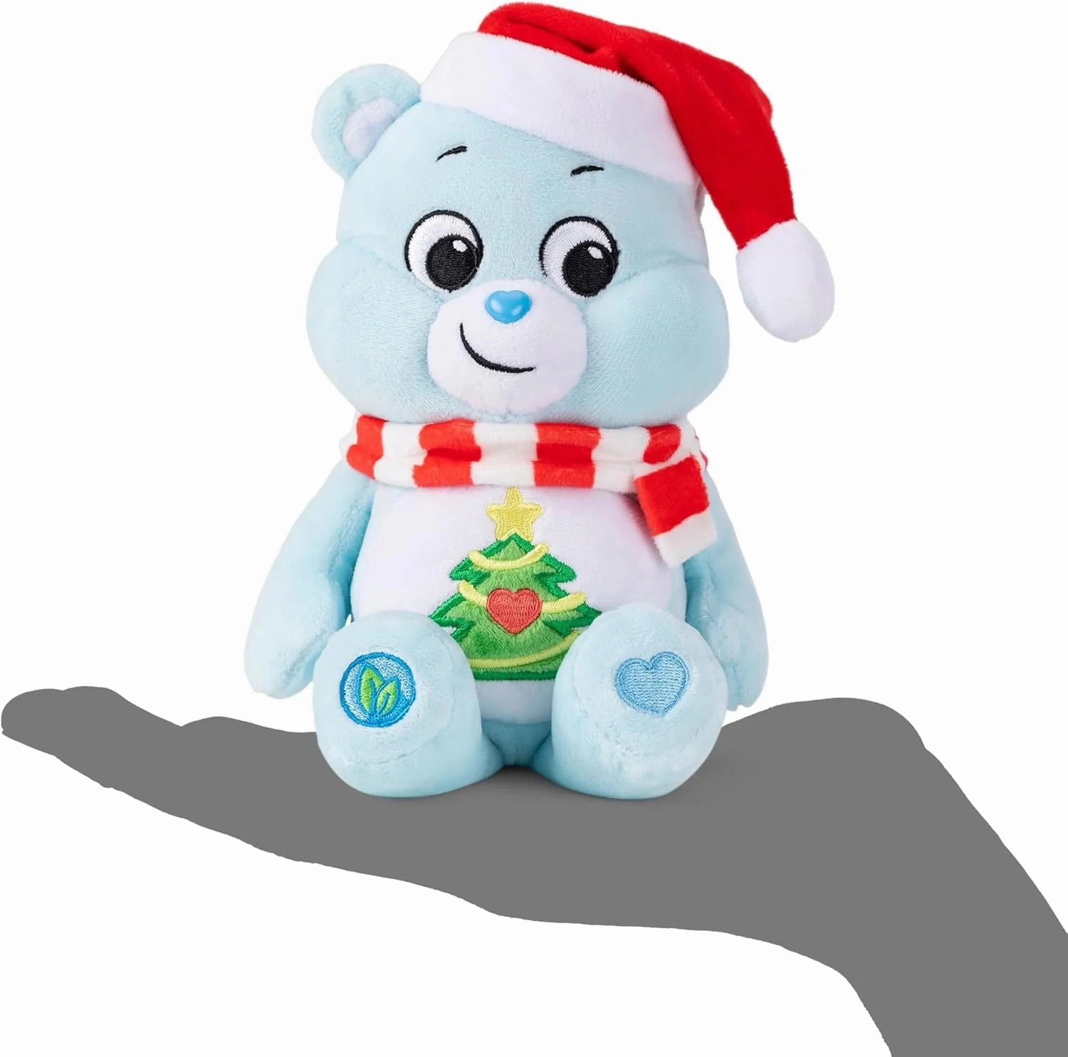 Care Bears 22cm Plush - Christmas Elf Great Giving Bear