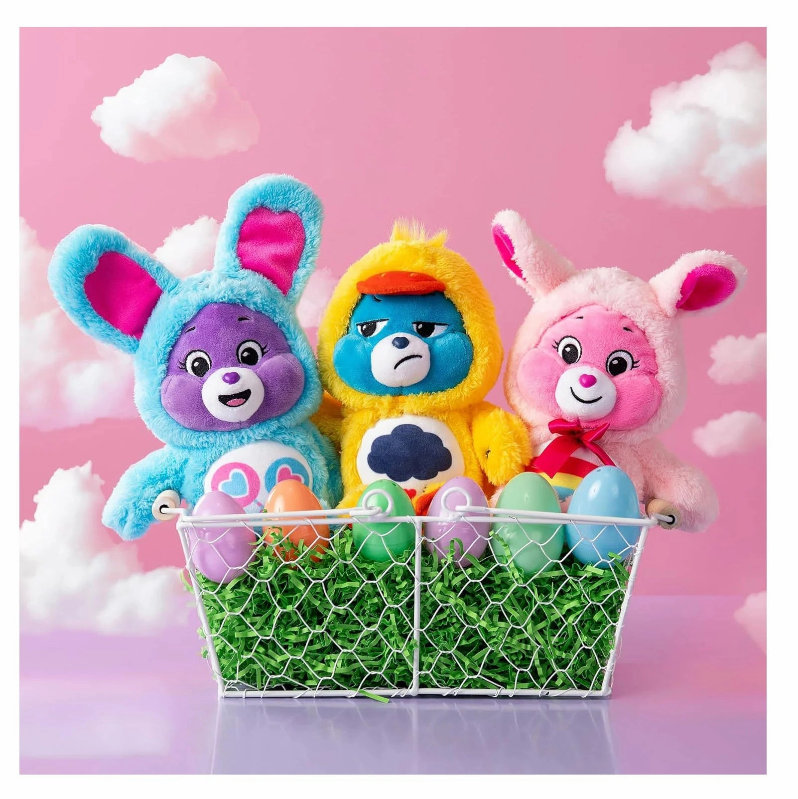 Care Bears 22cm Plush - Hoodie Themed Grumpy Chick