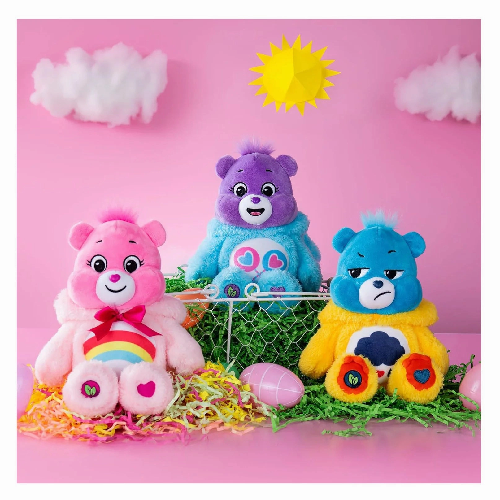 Care Bears 22cm Plush - Hoodie Themed Grumpy Chick