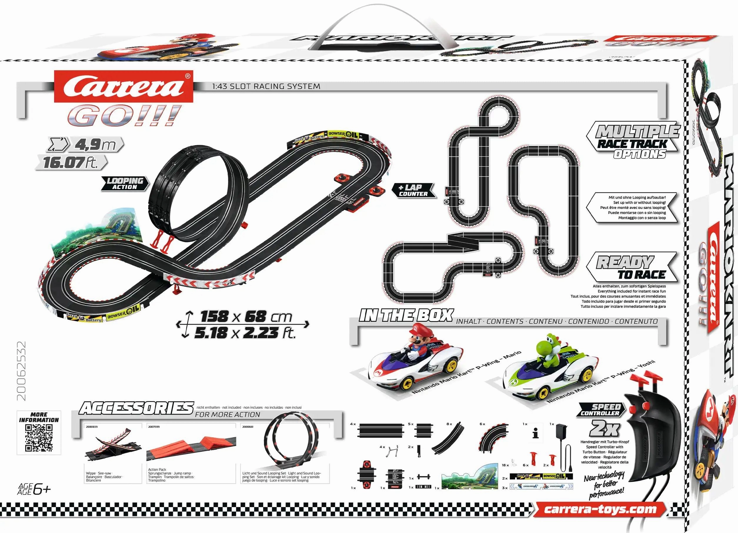 Carrera GO!!! Race Track - Mario Kart P-Wing