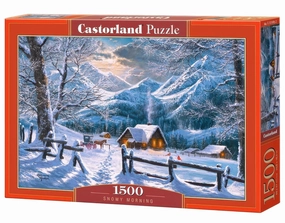 Castorland Puzzle Snowy Morning (1500 pcs)