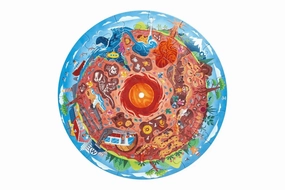 Centre of the Earth Puzzle