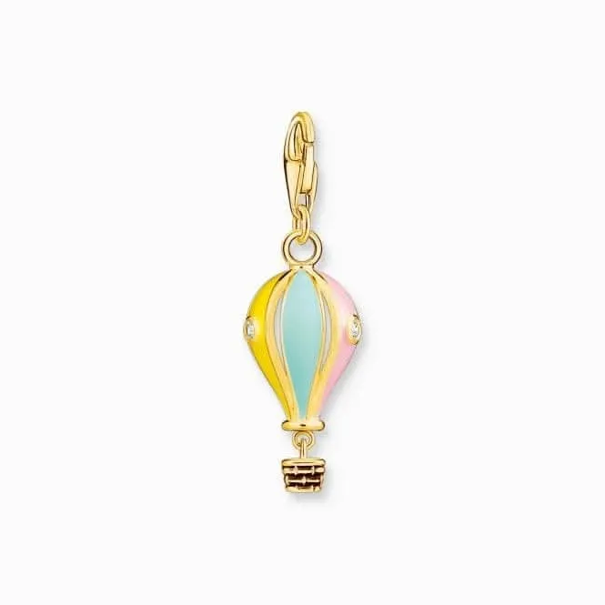 Charm Club Gold Plated Multicoloured Hot Air Balloon Charm 1922-565-7 Thomas Sabo Collectable Charms