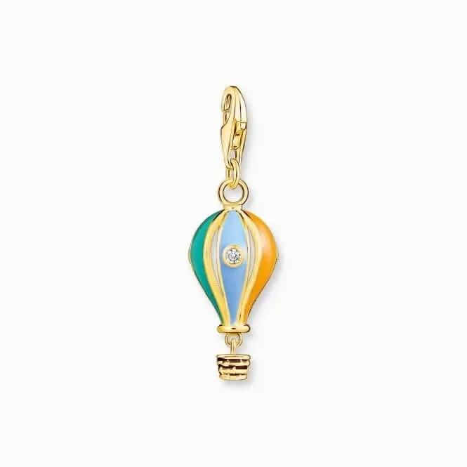 Charm Club Gold Plated Multicoloured Hot Air Balloon Charm 1922-565-7 Thomas Sabo Collectable Charms