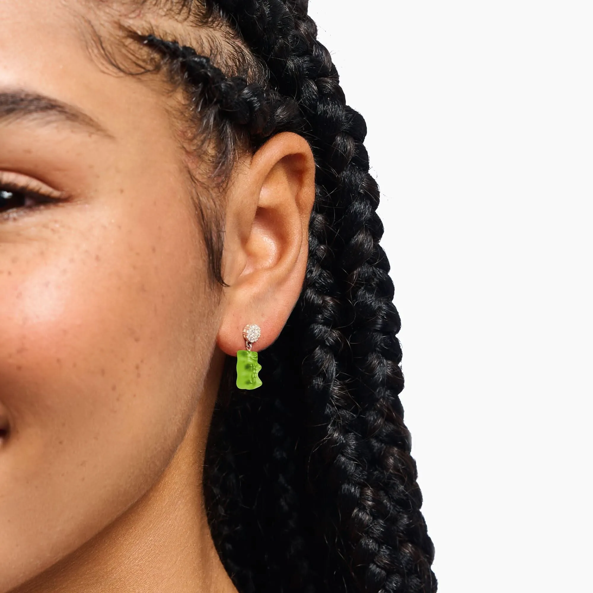 Charming HARIBO Green Goldbears Earrings H2330-052-6 Thomas Sabo Earrings