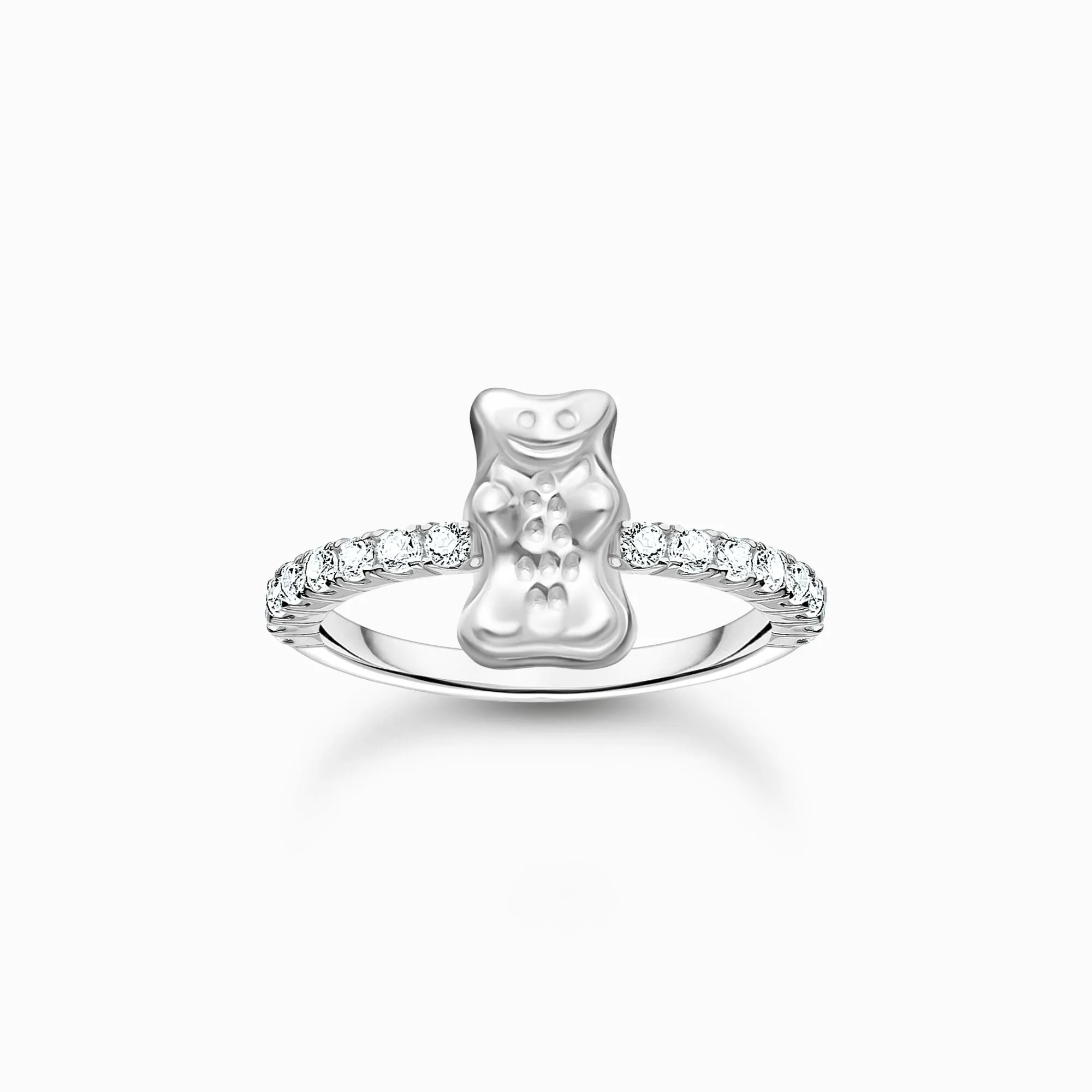 Charming Sterling Silver HARIBO Zirconia Goldbears Ring TR2504-051-14 Thomas Sabo Rings