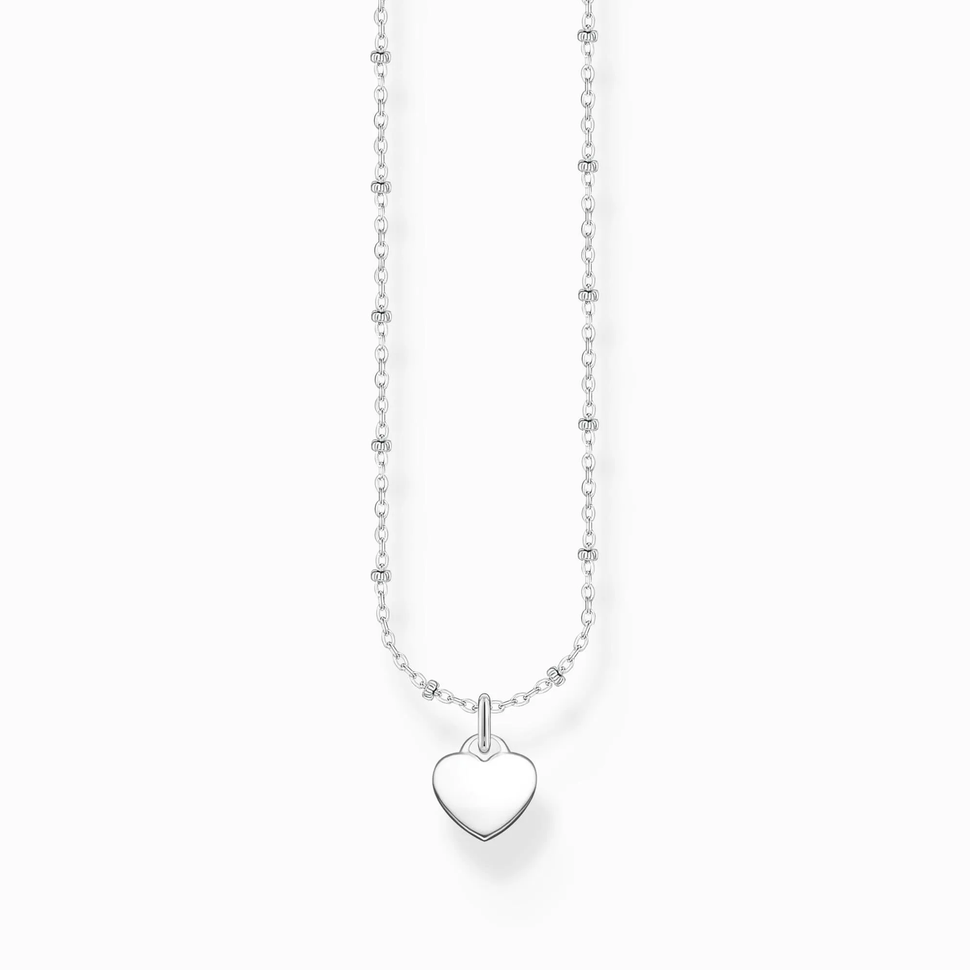 Charming Sterling Silver Heart Necklace KE2287-001-21 Thomas Sabo Necklaces