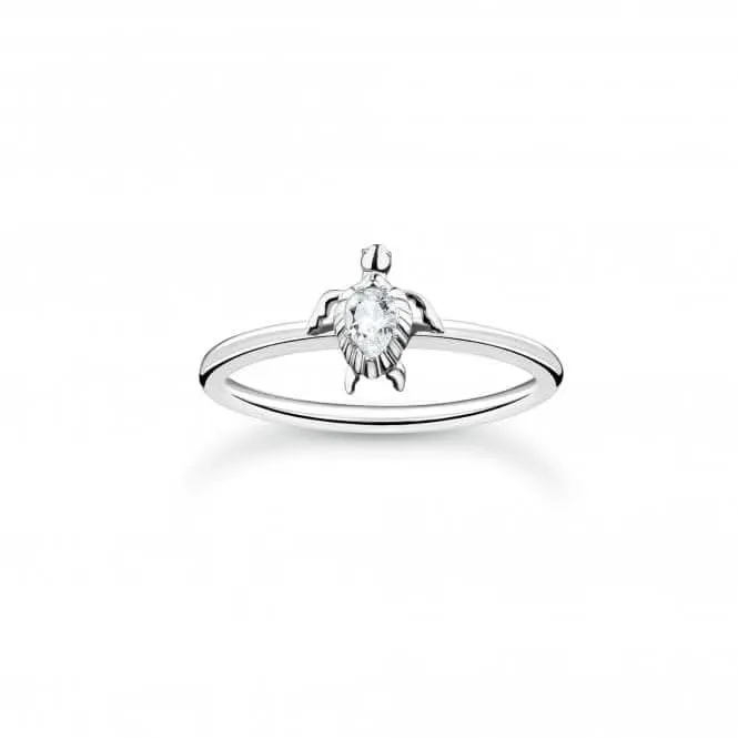 Charming Sterling Silver Turtle Ring TR2401-051-14 Thomas Sabo Rings