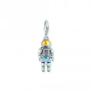 Charmista Sterling Silver Multicoloured Enamel Astronaut charm 2037-691-7 Thomas Sabo Collectable Charms