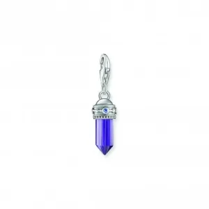 Charmista Sterling Silver Violet Hexagon Charm 2047-348-13 Thomas Sabo Collectable Charms