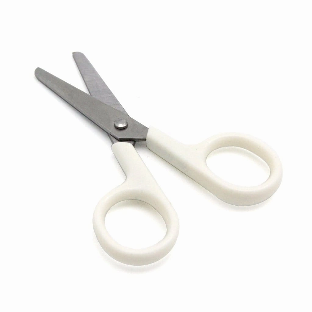 Children's Stainless Steel Scissors with Safety Cap