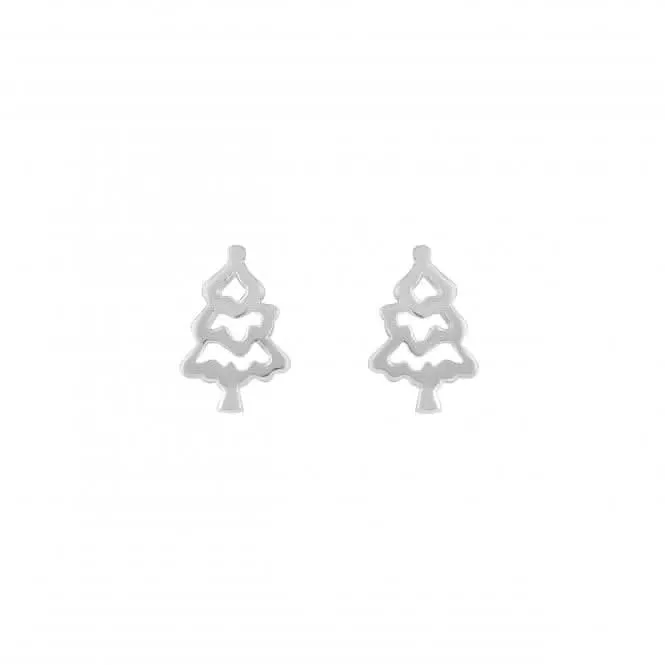 Christmas Tree Stud Earrings 46833HP Dew Jewellery