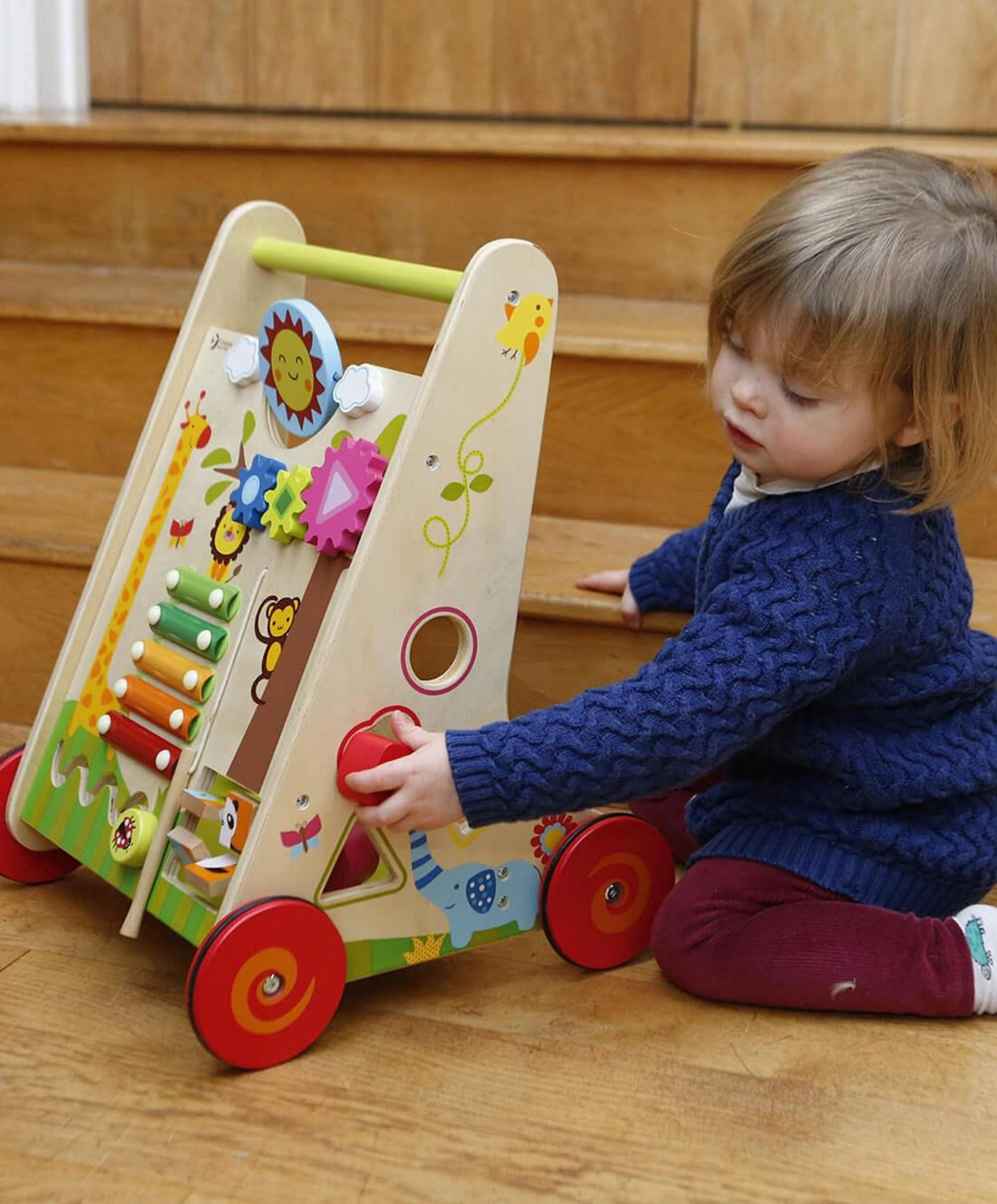 Classic World Wooden Activity Walker Toy