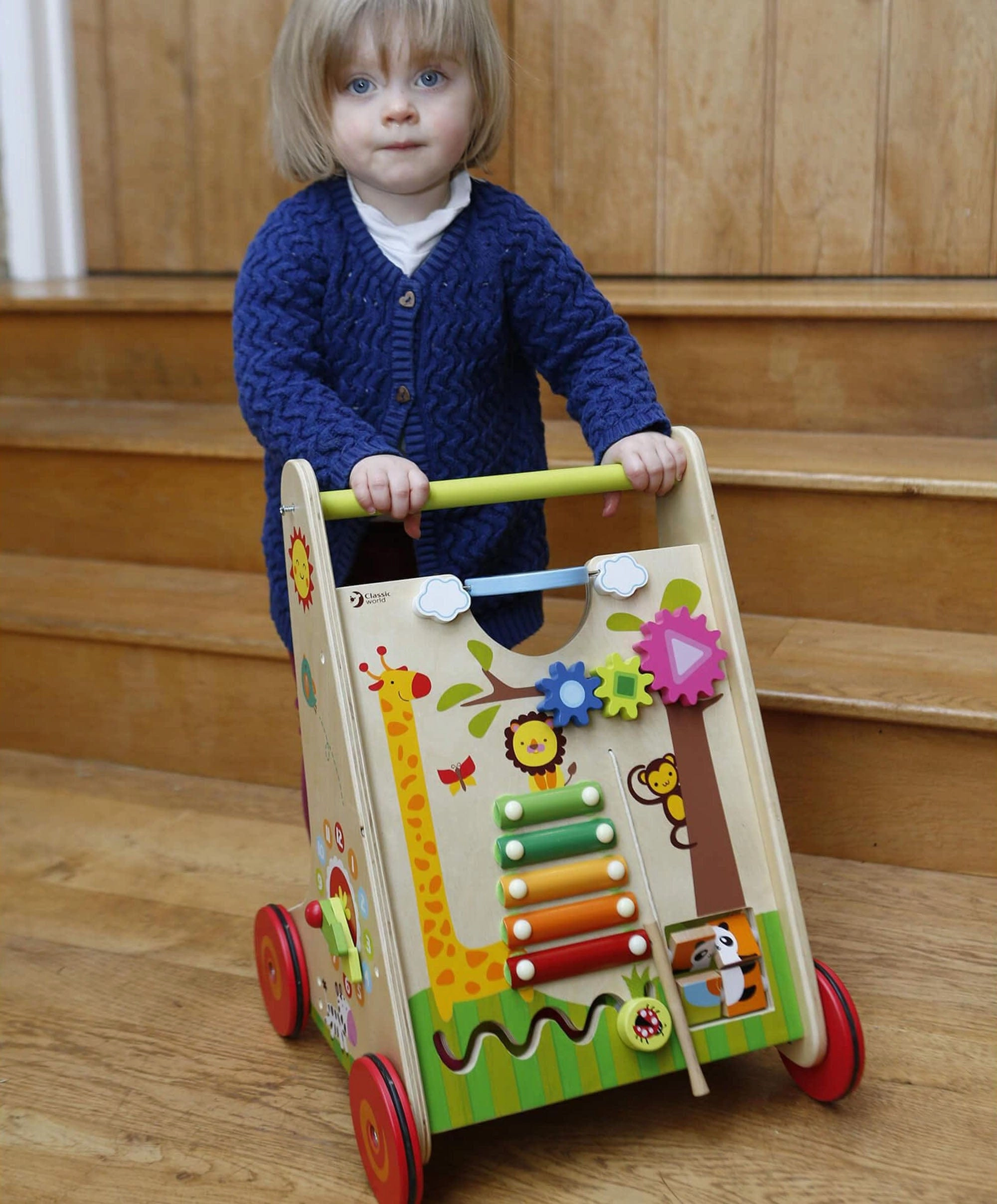 Classic World Wooden Activity Walker Toy