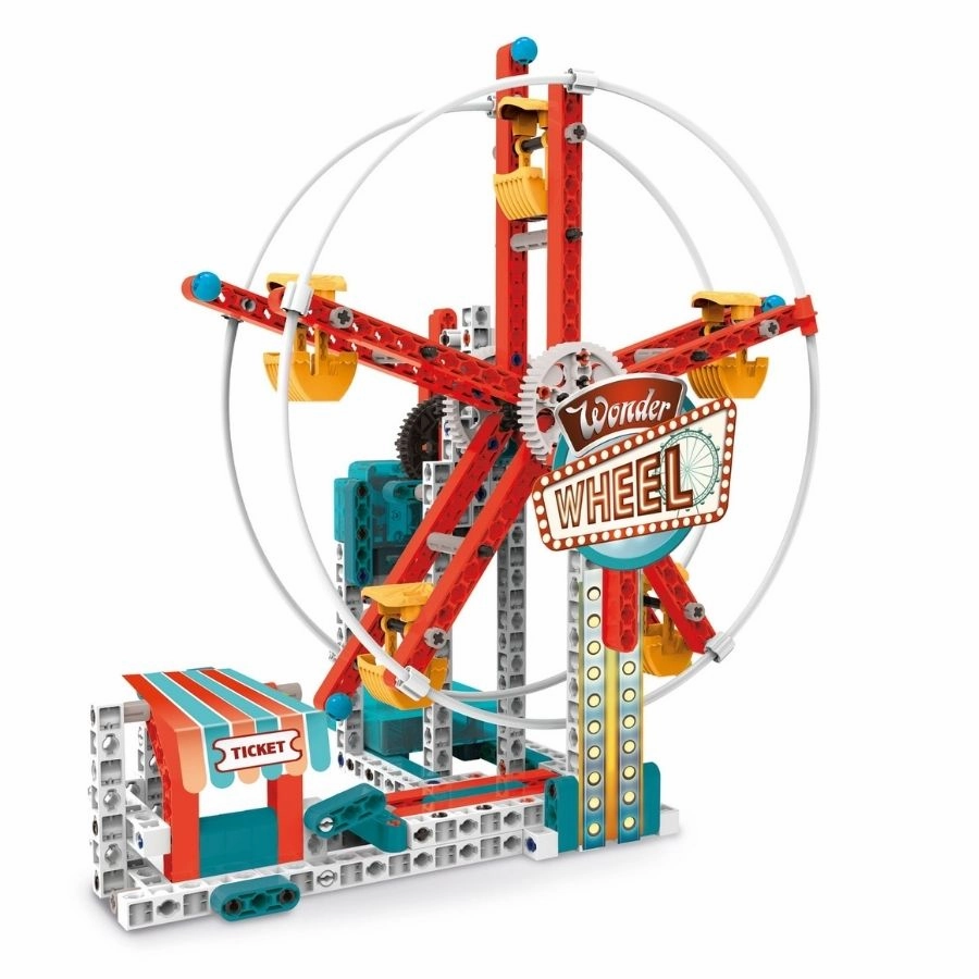Clementoni - Mechanics Laboratory: Fun Theme Park