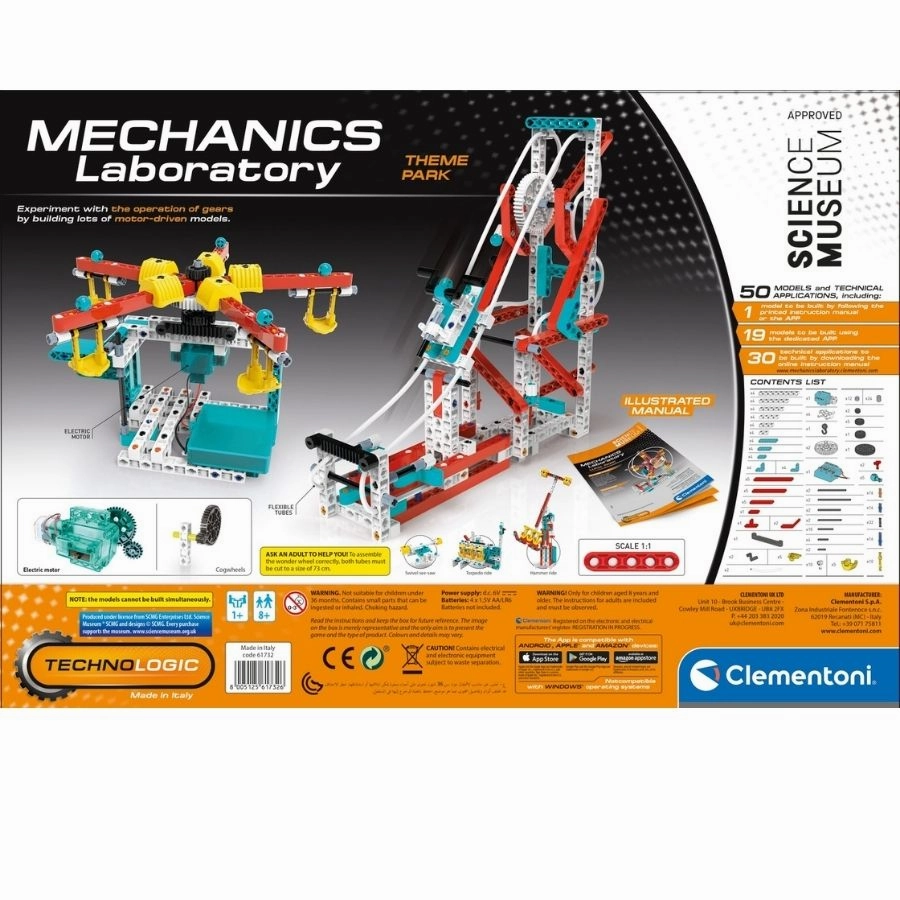 Clementoni - Mechanics Laboratory: Fun Theme Park