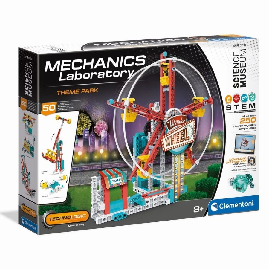 Clementoni - Mechanics Laboratory: Fun Theme Park
