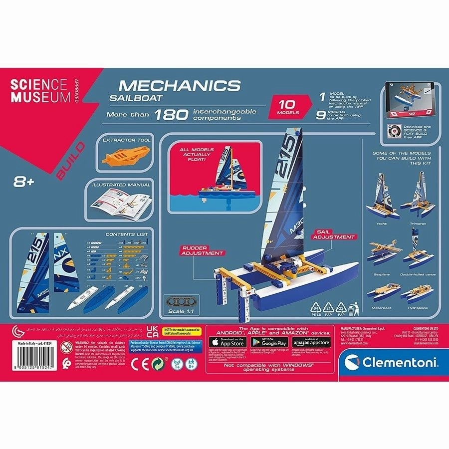 Clementoni - Mechanics Laboratory: Sailboat