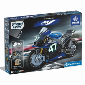 Clementoni - Science & Play Build Mechanics: Yamaha M1 VZR Motorbike