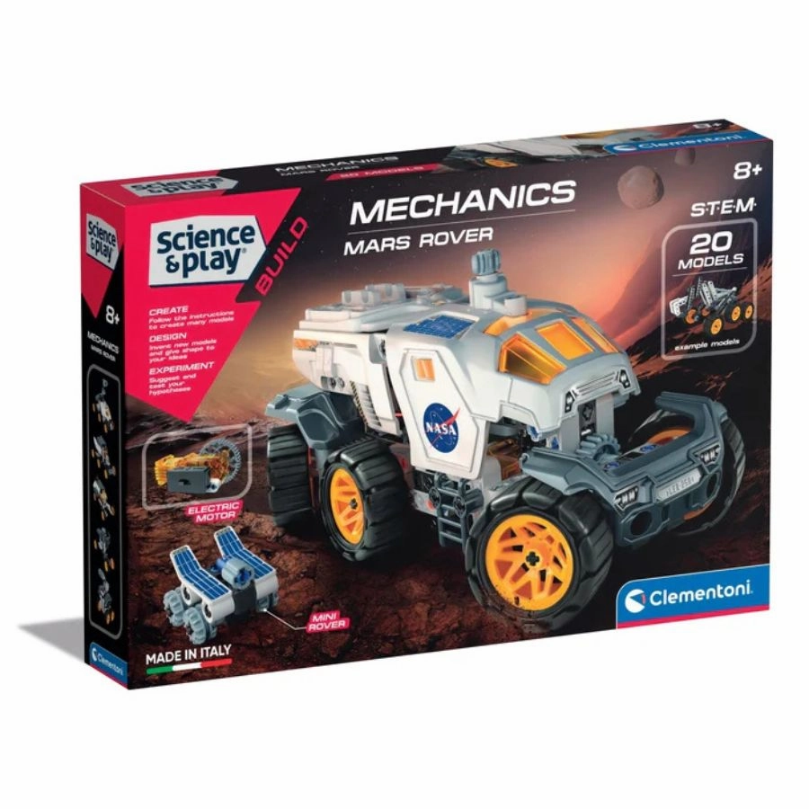 Clementoni - Science & Play Mechanics Mars Rover