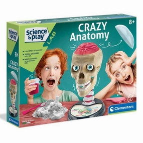Clementoni - Science and Play: Crazy Anatomy Laboratory Science Kit