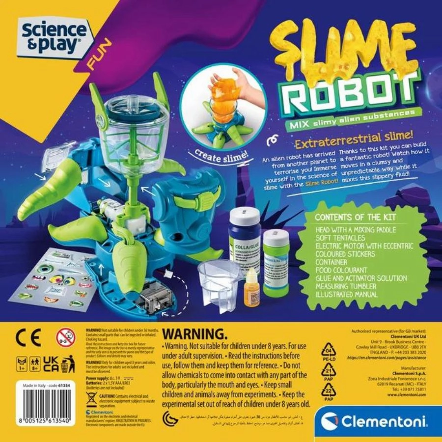 Clementoni - Science and Play Fun: Slimebot