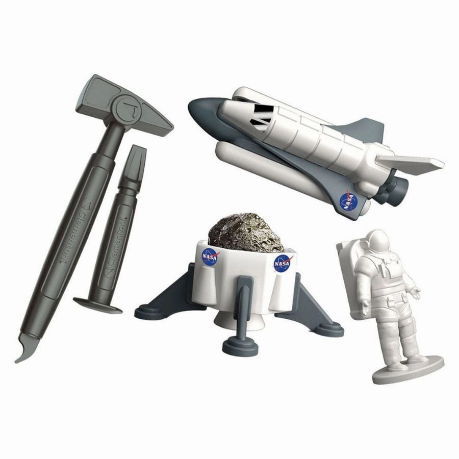 Clementoni - Science and Play Lab Asteroids From Outer Space Shuttle Building Kit