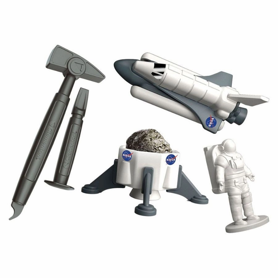 Clementoni - Science and Play Lab Asteroids From Outer Space Shuttle Building Kit