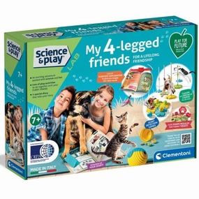 Clementoni - Science and Play Lab: My 4-Legged Friends