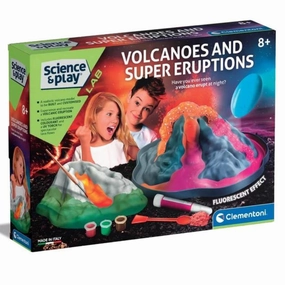 Clementoni - Science and Play Lab: Volcanoes and Super Eruptions