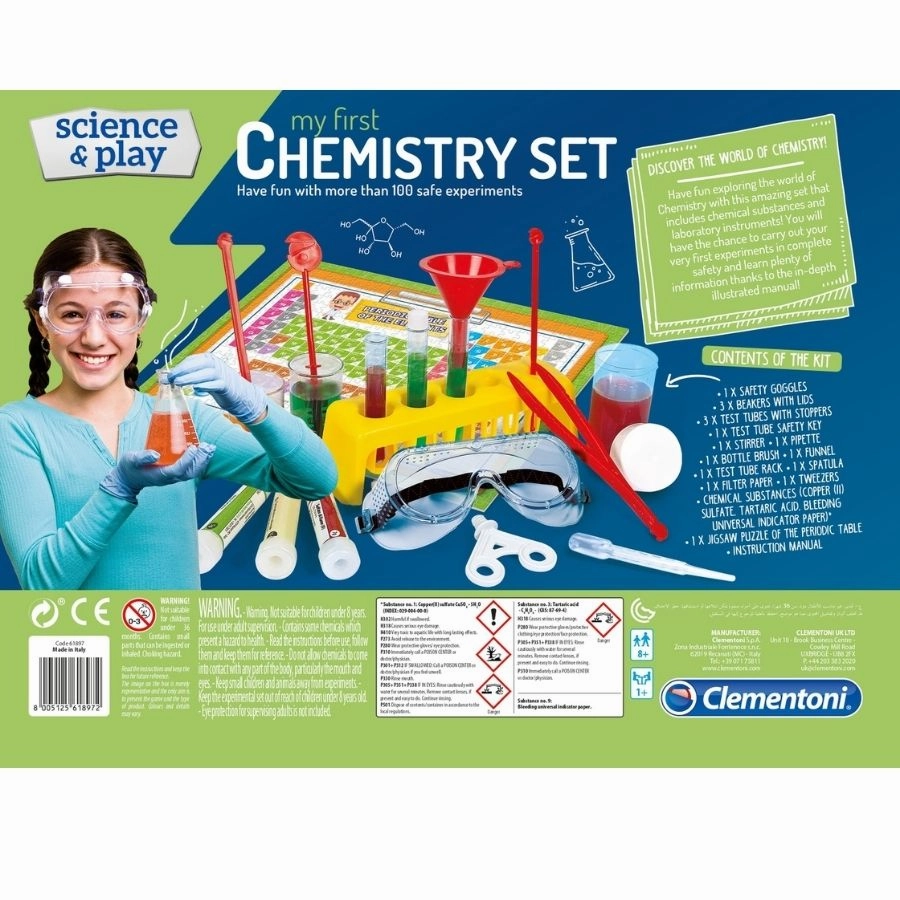 Clementoni - Science and Play My First Chemistry Set