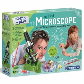 Clementoni - Science and Play: My First Microscope for Kids