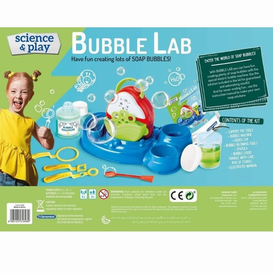 Clementoni - Science and Play: Soap Bubble Lab