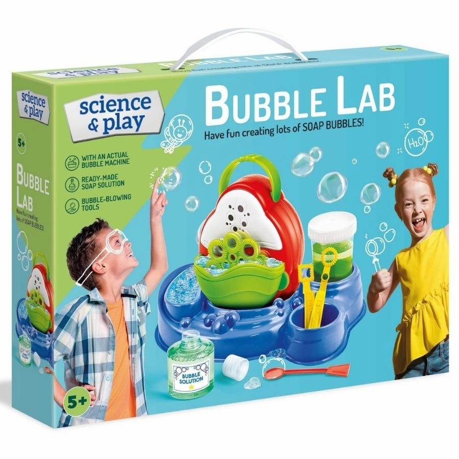 Clementoni - Science and Play: Soap Bubble Lab