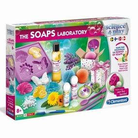 Clementoni - Science and Play: The Soaps Laboratory Science Kit